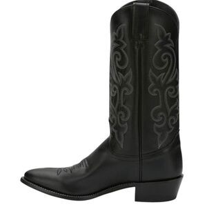 JUSTIN Men's Buck Round Toe Western Boot Size 10A